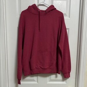 Pink Hoodie with Front Pocket